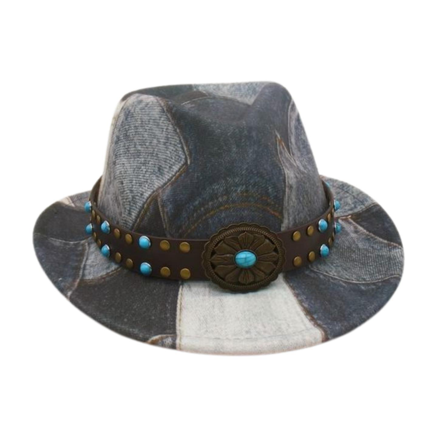 

Jazz Hat Children S Prop Hat Ethnic Style Children S Hat Children S Catwalk Stage Hat kids size [heart top]