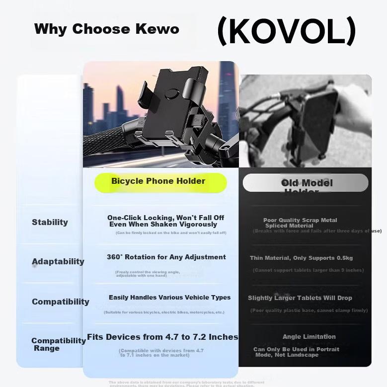 Electric Bike Phone Holder Battery Motorcycle Delivery Rider Electric Vehicle Navigation Mountain Bike Phone Mount Express Riding Xiaomi Ninebot Aima