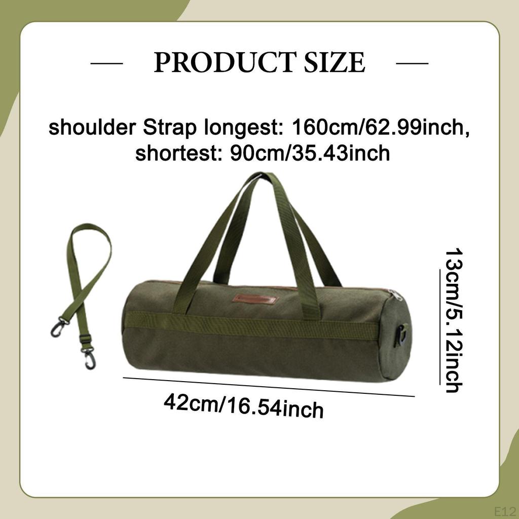 Heavy Duty Bag for Tent Stakes And Poles with Carrying Strap