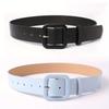 Stylish Minimalist Womens Square Buckle Belt In Trendy Candy Colors For Every Outfit
