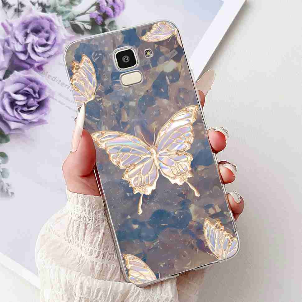 For Samsung Galaxy J6 2018 SM-J600F Case Popular Love Cool Tiger Soft Silicone TPU Cover For Samsung j6 J6 2018 Phone Shell Bag
