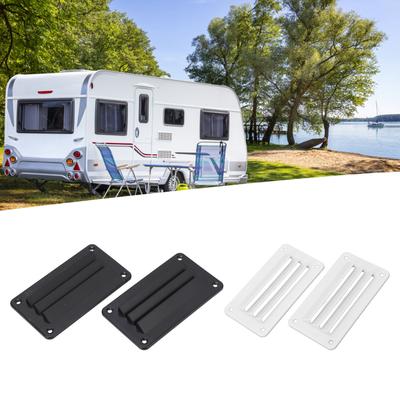 2pcs RV Air Vent Louver Professional Bathroom Office Ventilation Outlet Grille Louver for Boat Yacht Home RV Air Vent Cover