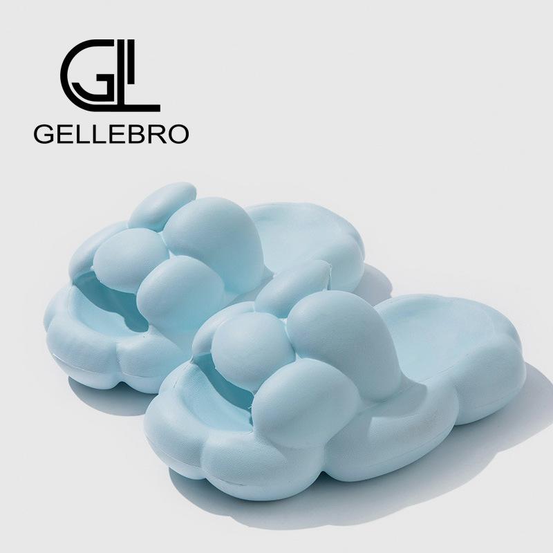 Cool pantofle dámské letní silná podrážka EVA pocit šlapání do hovna vysoce elastické koule pár nošení internetová celebrita módní pantofle pánské