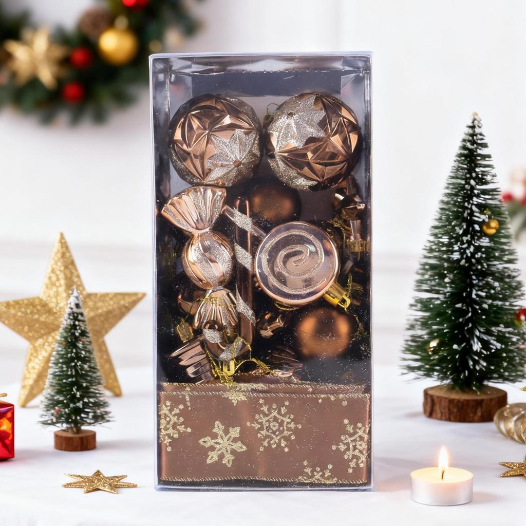 Christmas Tree Ball Ornaments 30 Pieces Party Decoration Pendants Shatterproof Pendants For Christmas Tree Decorations For