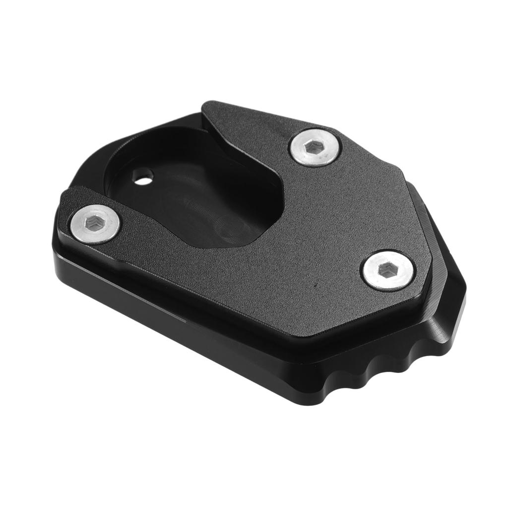 X AUTOHAUX 1 Set Motorcycle Kickstand Pad Side Stand Bracket Foot Extension Envelope Plate Support for Kawasaki Z900RS 2018-2022 Black