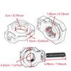 20mm CNC Rear Axle Sliders & Chain Adjuster for KTM 125-530 (2000-2023)