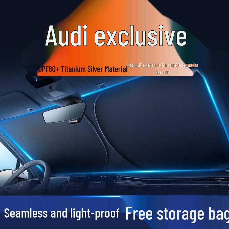 Car Sunshade Kit: Visor, Curtain, Windshield Shade, Umbrella, Cover, Panel, Cloth, Heat Insulation