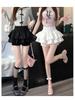 Sweet Girly High Waist Slimming Layered Cake Skirt - Spring/Summer Women's Short Skirt