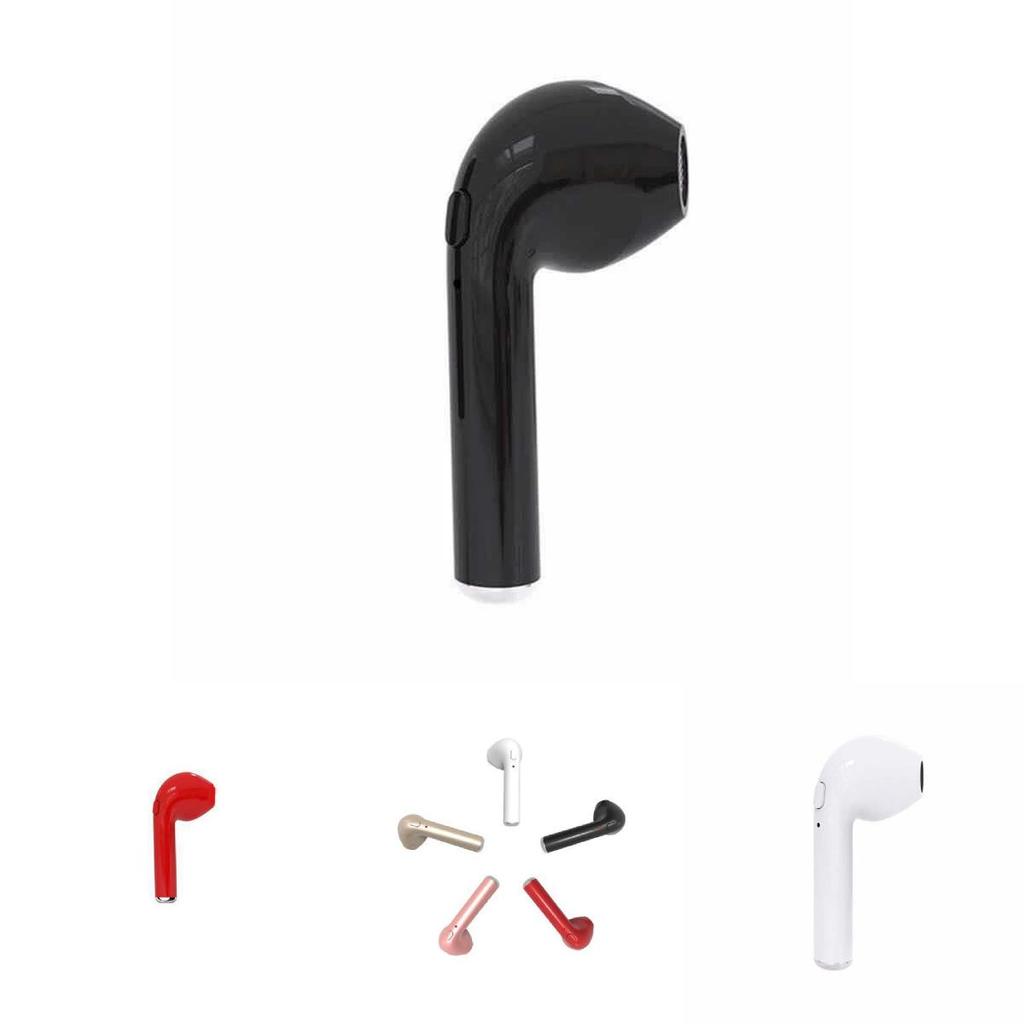 Ip Integration Bluetooth Earphone I7 Single Ear Wireless Mini Earbud With Ipx3 Waterproof For Sports