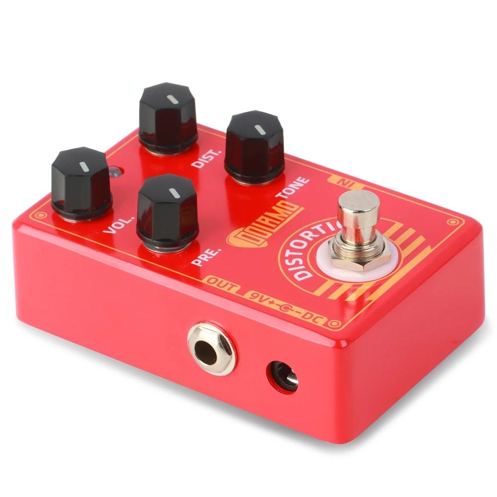 Dolamo D-9 Distortion Guitar Pedal Premium Metal Shell Electric Guitarra Effect Pedal True Bypass Guitar Accessories