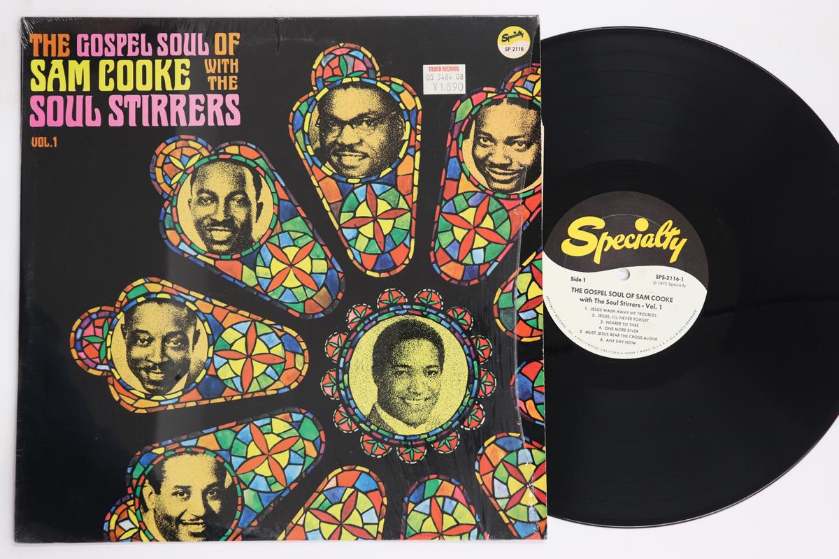 Виниловая пластинка SAM COOKE SOUL STIRRERS Gospel Soul Of Sam Cooke With The S SPS21161 SPECIALTY 1983 США SoulFunk Б/у