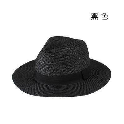 Men's Jazz Rim Hat Summer Travel Vacation Beach Hat Sun Hat Panama Rim Hat