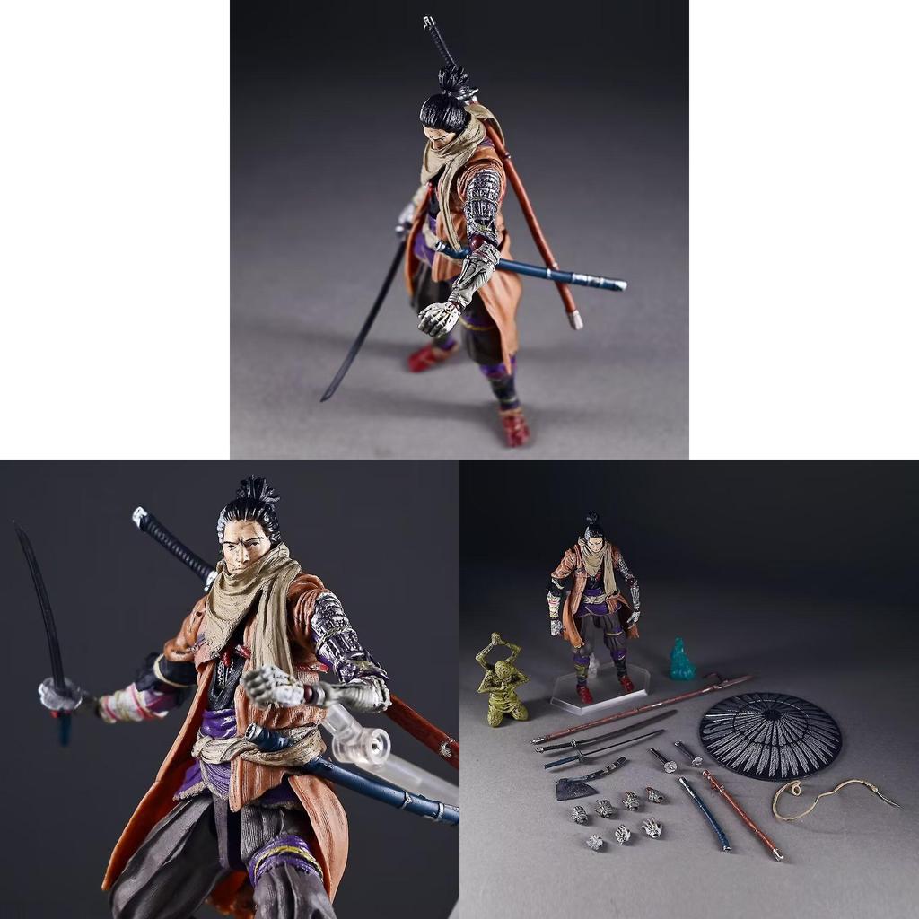 Sekiro Shadows Die Twice Pvc Action Figure With Articulated Joints For Collector Display
