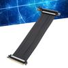 PCIE4.0 X16 Extension Cable High Speed   Shielding GPU Riser Cable Flexible Right Angle for  3090ti  3090  3070ti  3070