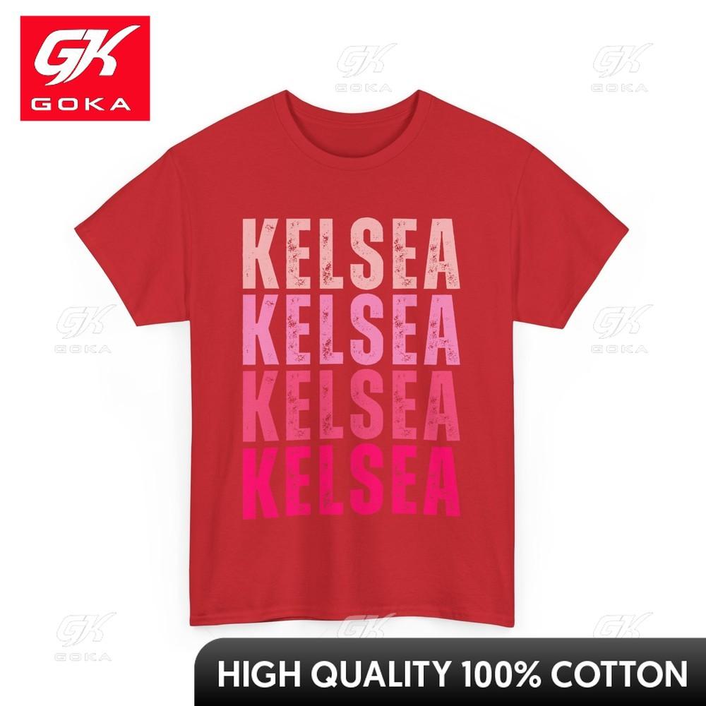 

Personalized Name Kelsea I Love Kelsea Vintage TShirt Athletic Charming Indie Graphic Tee Tee Classic Artistic Merry Tee Shirts S
