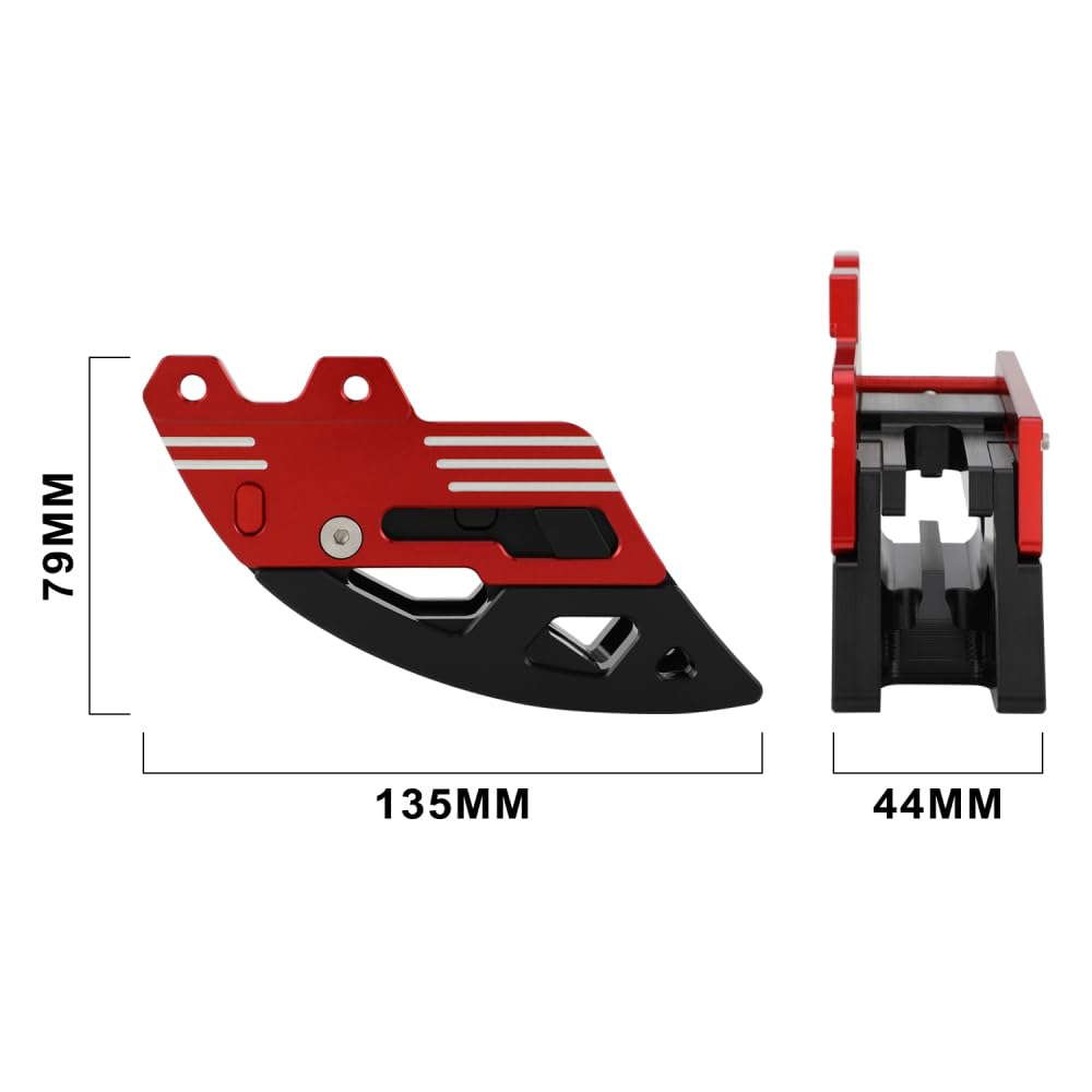 JFG Motorcycle Chain Guard Chain Slider Aluminum Adjustable Fit Vehicle CRF250L CRF300L/LA CRF300LRALLY XR250BAJA