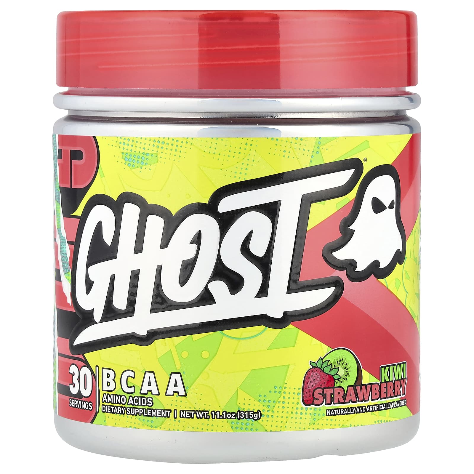 

Ghost, BCAA, Kiwi Strawberry, 11.1 oz (315 g)