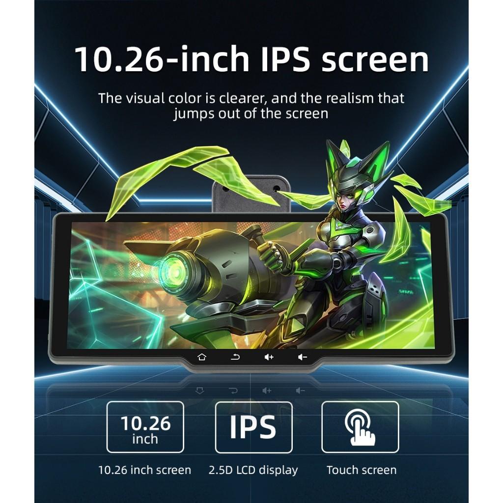 10.26‘’ Car Monitor with Driving Recorder Car Radio CarPlay Android-Auto Multimedia Video Player Portable Car MP5 Player