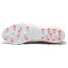 Puma Future Match Round Toe Lace-Up MG (Rubber Short Studs) Shock Absorption Soccer Shoes Men Soccer Shoes White Red 107373-01
