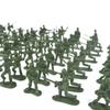 30PCS/Set Colorful Plastic Army Soldier Model Simulation Military Sandbox DIY Decorative Mutiple Poses Men Figures Statuette ZYF