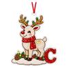 Christmas Cute Pet 2D Acrylic Hanging Ornament for Holiday Tree Decor