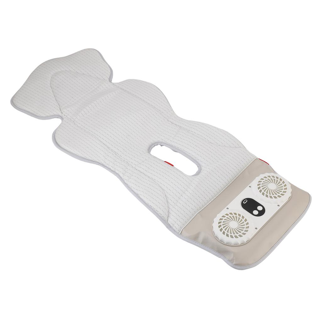 Baby Car Seating Cooling Liner Cordless 3 Wind Speeds Rechargeable 2 Fans Electric Baby Stroller Ventilation Pad