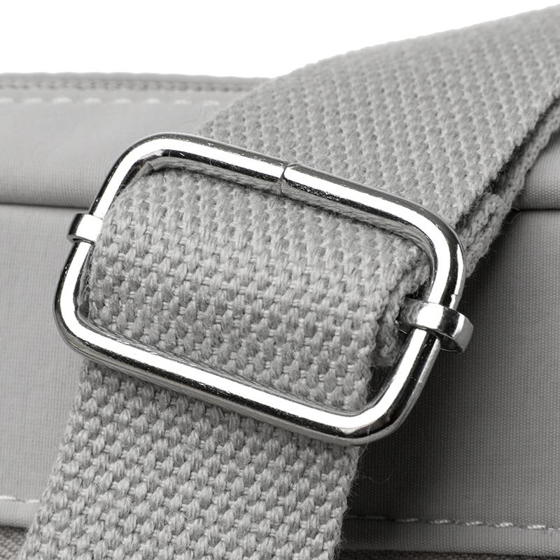 Women Lightweight Nylon Crossbody Bag Multi Pocket Casual Shoulder Bag Adjustable Strap Small Handbag for Daily