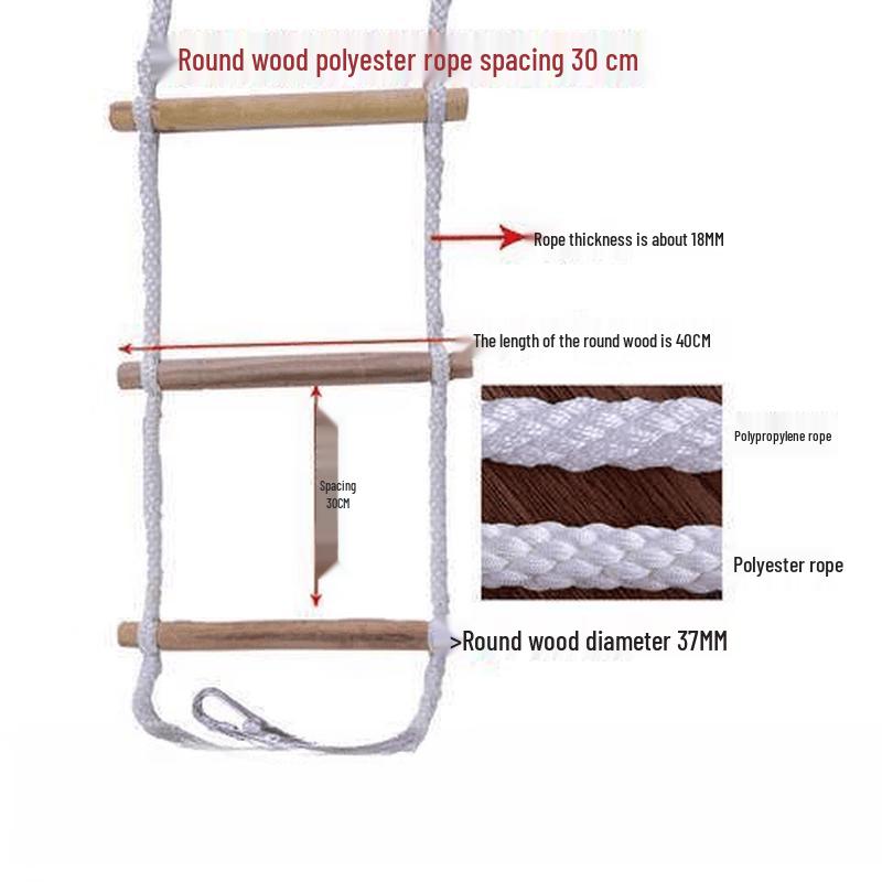 Emergency Fire Escape Rope Ladder