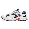 Anta Running Series Leather Low-Top Running Shoes Men Sneakers White Black Red 912045581-1