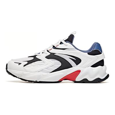 Running Series Leather Low-Top Running Shoes Men Sneakers White Black Red 912045581-1