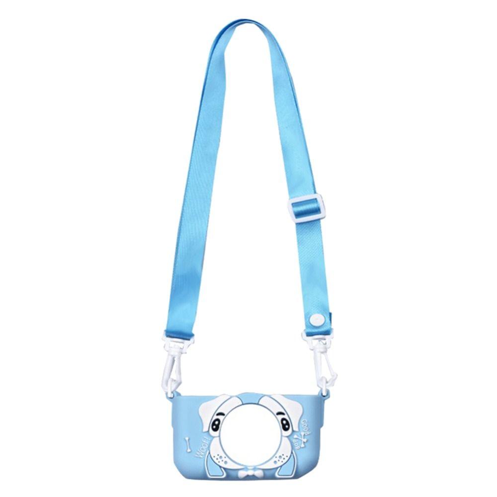 Cartoon Mini Camera Shell With Lanyard Portable Kids Camera Case Anti-Scratch Silicone Protective Cover For X2 Children Camera