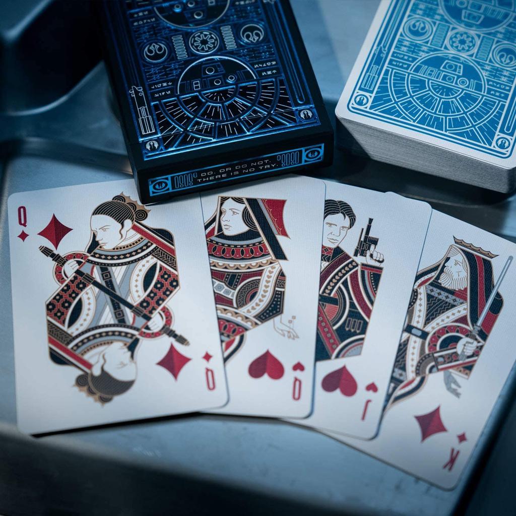 Theory11 Star Wars Playing Cards Light Side - (Blue) (Starwars_BLU)