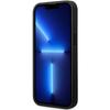 Pouzdro pro iPhone 14 Pro Max BMW Hardcase Kožené Černé