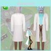 Fantasia Cosplay de Rick Cientista de Rick And Morty Para Role Play e Festas a Fantasia