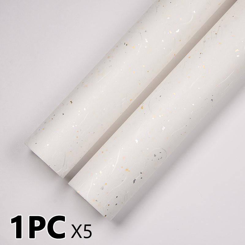 Flower Wrapping Paper Sequins Tissue Gift Packaging Paper Bouquet  Packing DIY Craft Paper 60x60cm Book Cover Gift Decor