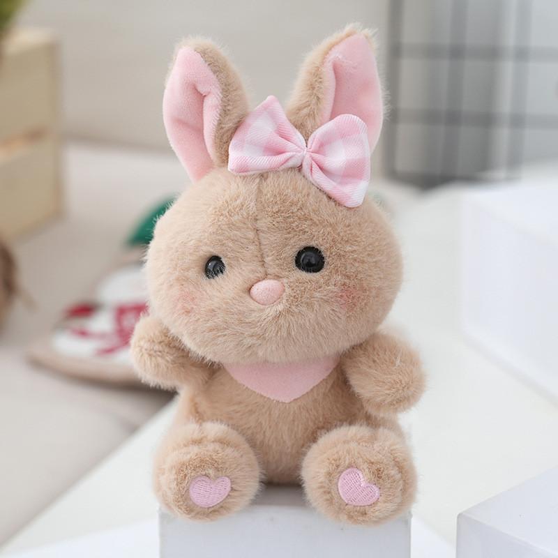 Cute Plush Animal Keychain Doll For Kids Soft And Adorable 16cm Backpack Accessory