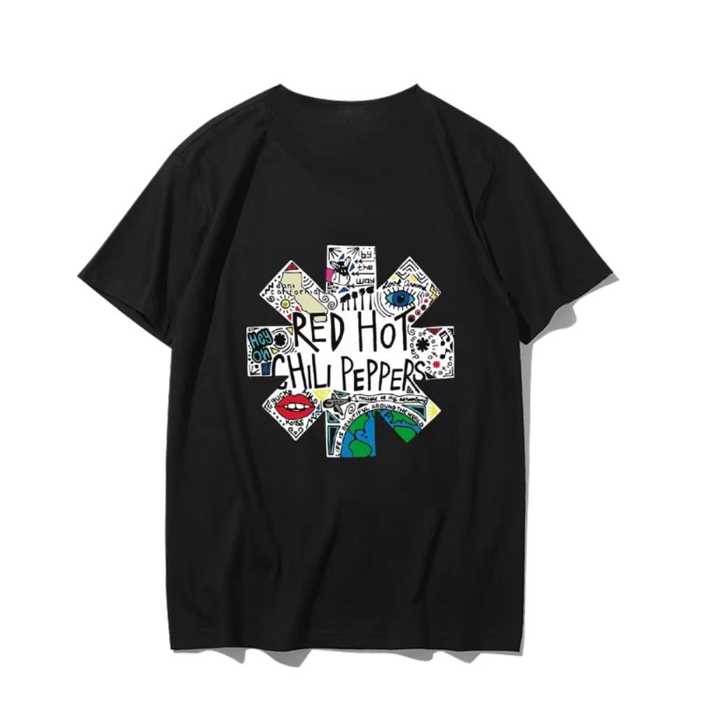 Casual Red Hot Chili T Shirts Peppers Cool Funny Men Women Cotton Short Sleeve Oversized Streetwear Children Boy Girl Summer Top
