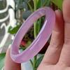 Natürliche Rosa Achat Armband Modische Charme Smaragd Hand Schmuck Armreif Geschenk