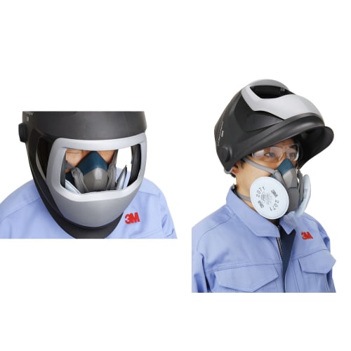 3M Replaceable Dust Mask (Gas Mask and Mask) 6500QL/2071-RL2S