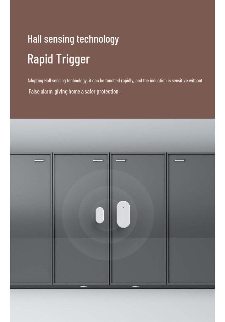 Zigbee Door/Window Vibration Sensor, Home Assistant Compatible