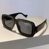 New Big Frame Square Chessboard Grid Sunglasses Women Men Luxury Brand Designer Vintage Pink Punk Shades UV400