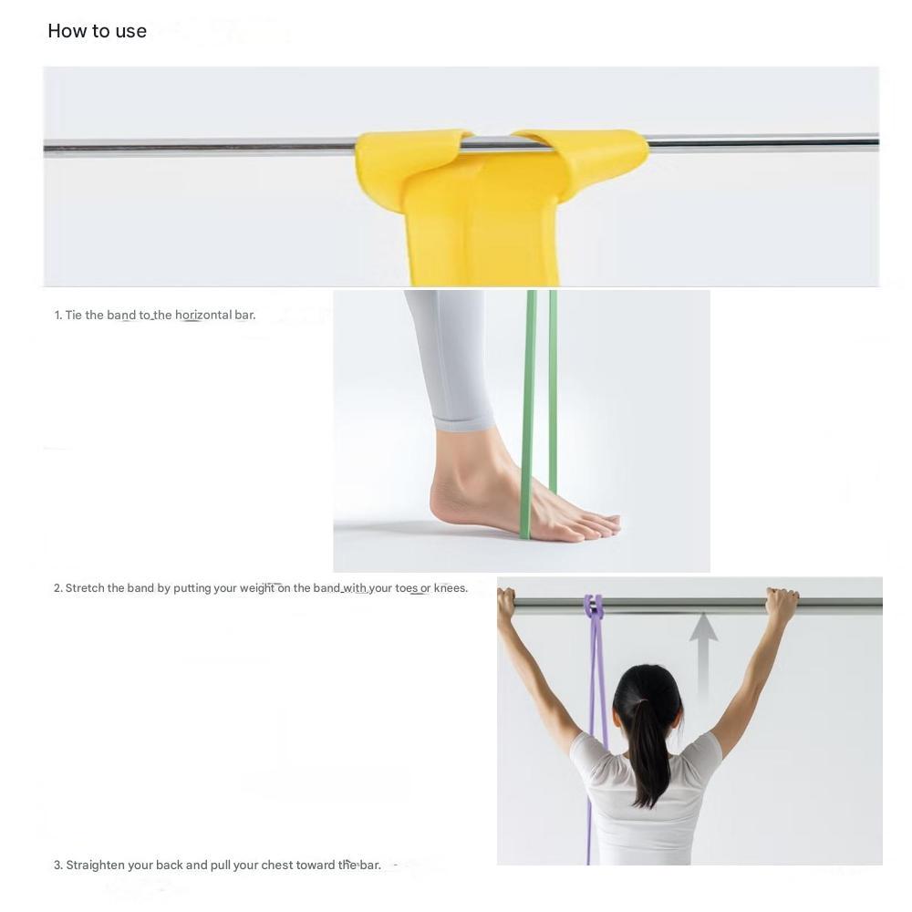 Silicone Pull-Up Band Beginners/Intermediate/Advanced