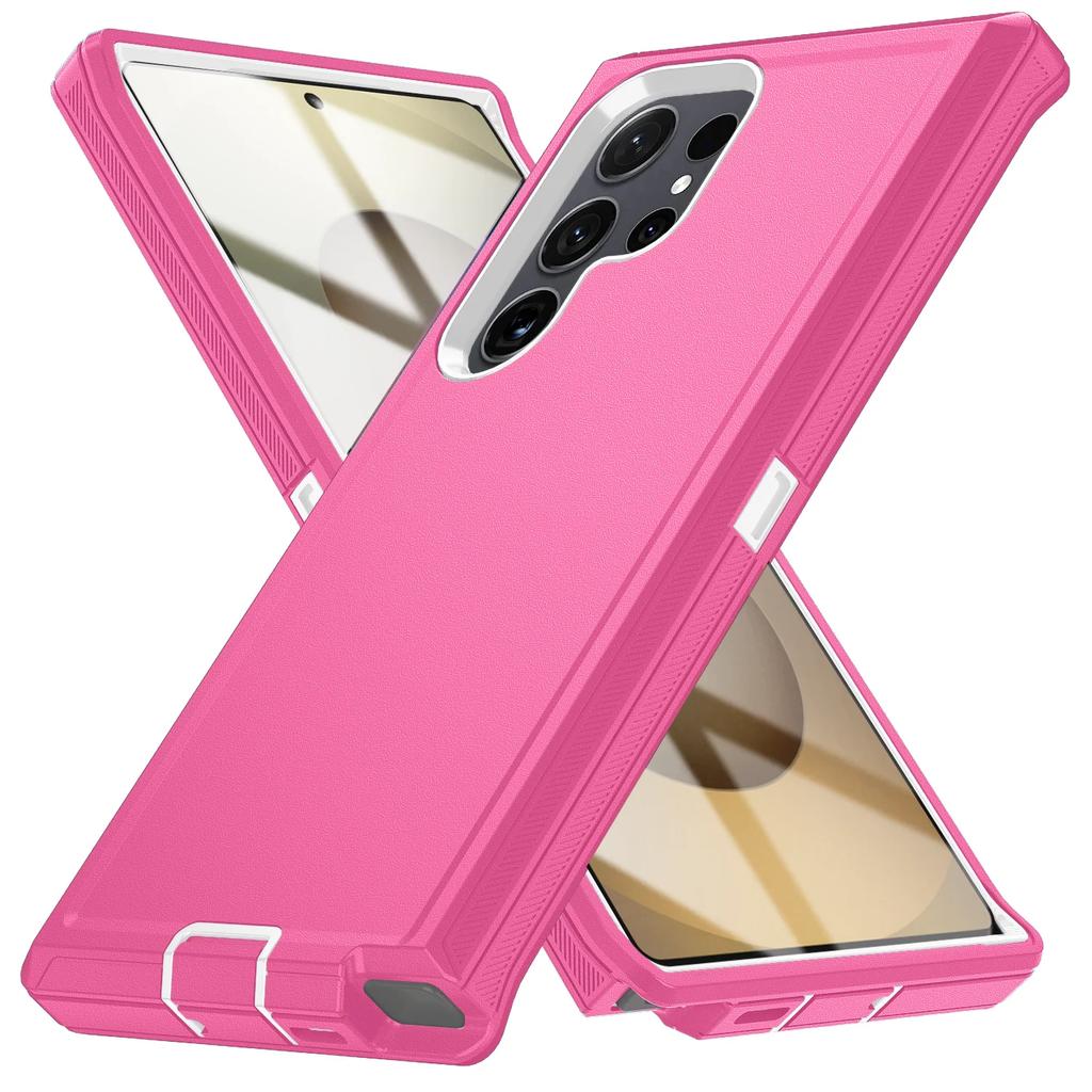Military Armor Shockproof Phone Case For For Samsung Galaxy S26 S25 S24 S23 FE S22 S21 S20 Ultra Plus Hard PC+TPU Bracket Back Cover