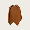 Knopf Pashima Schal Warm Dick Gestrickt Dick Warm Poncho Unregelmäßig Lässig Pullover Schal Schal Herbst Winter