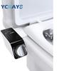 Bidet Toilet Seat Attachment Non-Electric Self-Cleaning Dual Nozzles Wash Hot Cold Mixer Water Lady Bathroom Accessories Sprayer Fuel Injectors 6