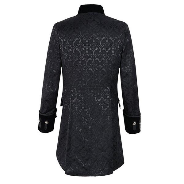 Frac Steampunk Vintage pour Homme Frac Gothique Victorien Costume d'Halloween