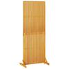 Privacy Screen Brown 79.5 X 50 X 200 Cm Solid Acacia Wood