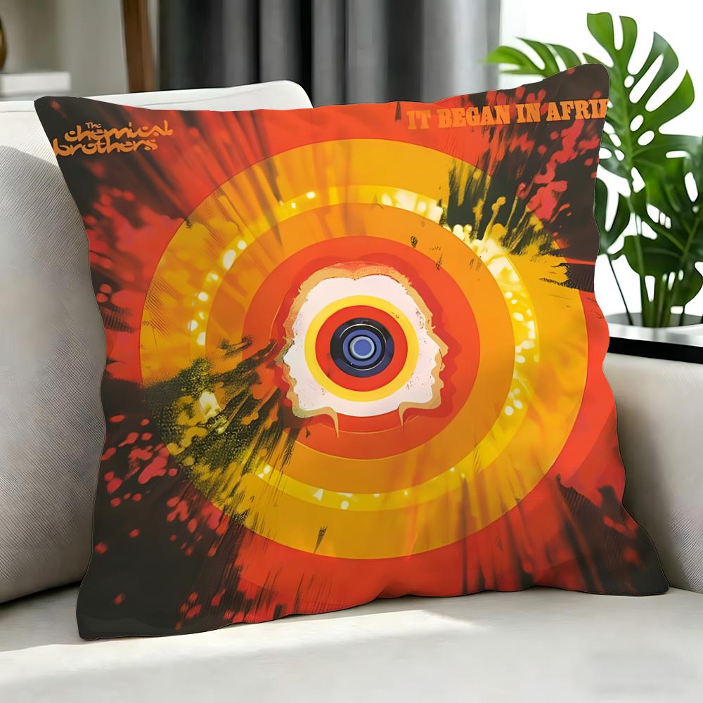 Band The CChemical BBrothers Cushion Cover Cushion Cover Set Pcs X X X Pillowcase Decorative Sofa Home Decor