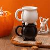 400ml Capacity Halloween Mug Anti-scald Handle Wizard Magic Jar Mug  Afternoon Tea