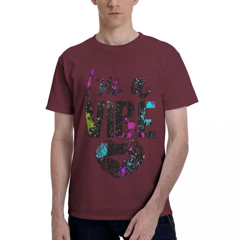 Chic Lips  Letters 100 Cotton Casual Breathable Confortable Summer High End Mens Clothing Funny Gift